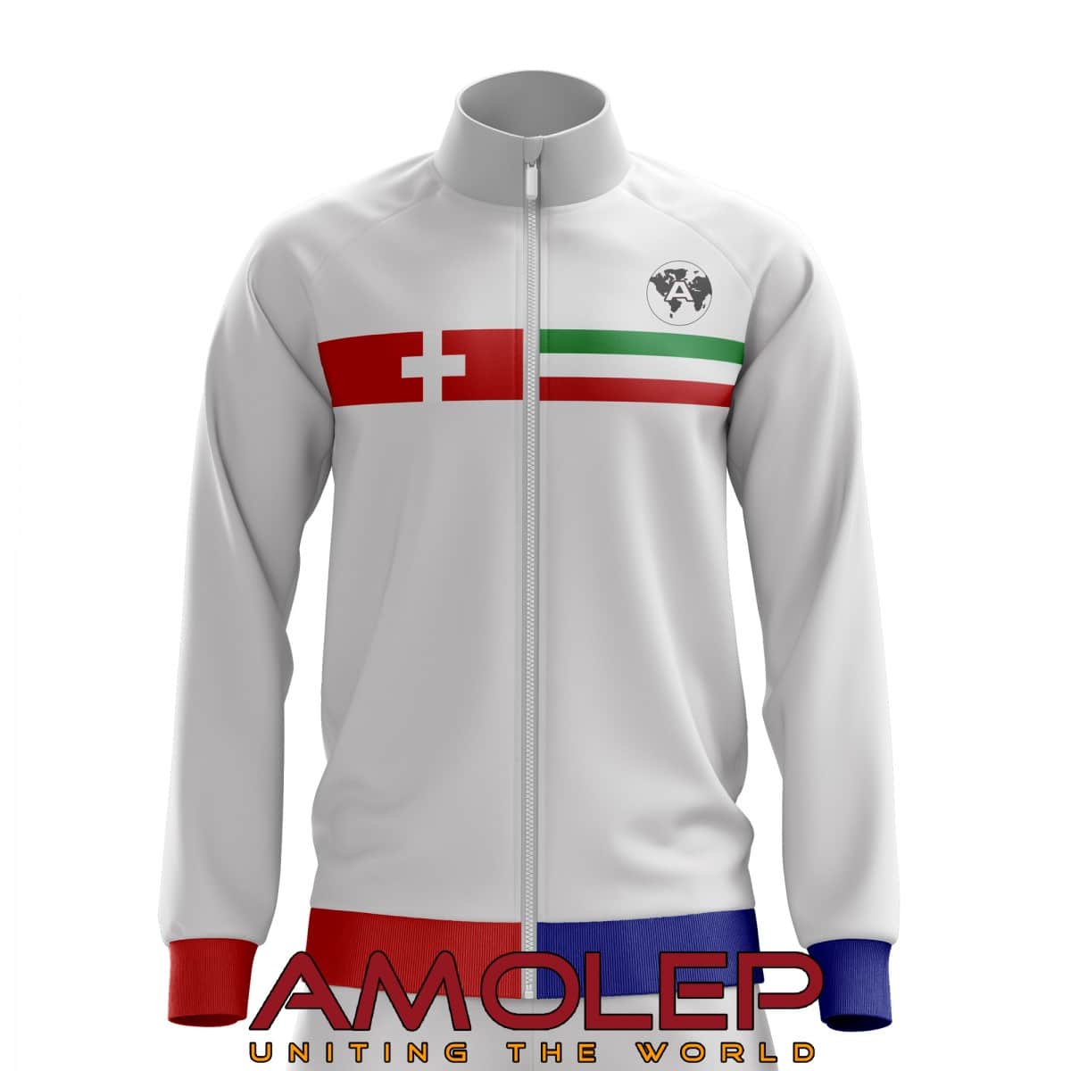 Half Ireland and Half South Africa Amolep Rugby Jersey