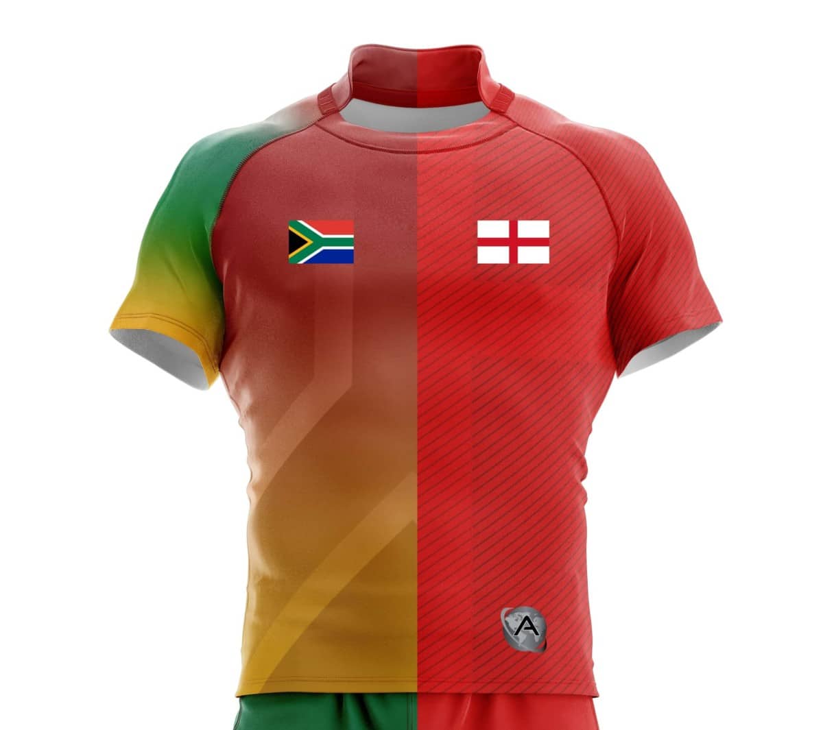 Half And Half Rugby Jersey Amolep