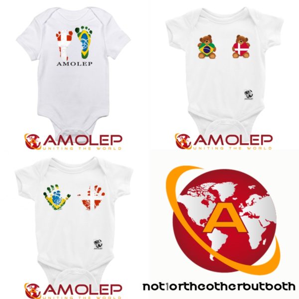 Multinational Baby Onesie