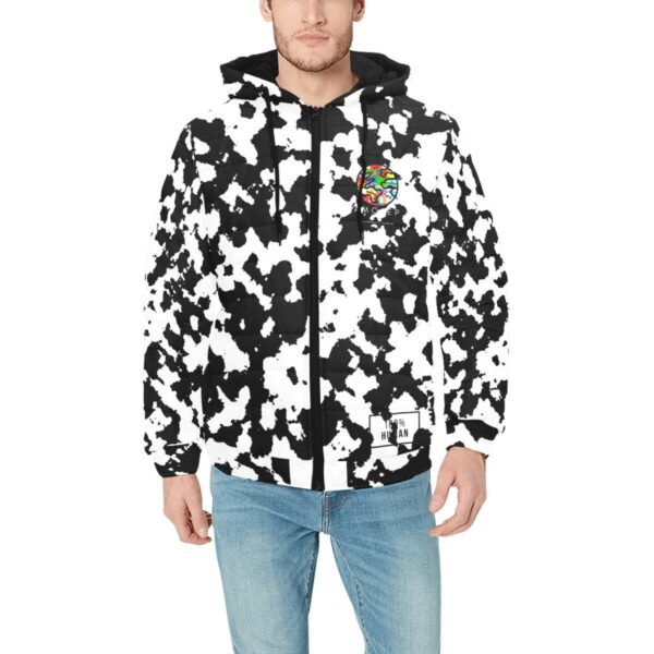 Nationality Human Unisex Bomber Jacket Hoodie